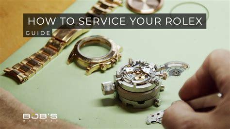 how to service Rolex